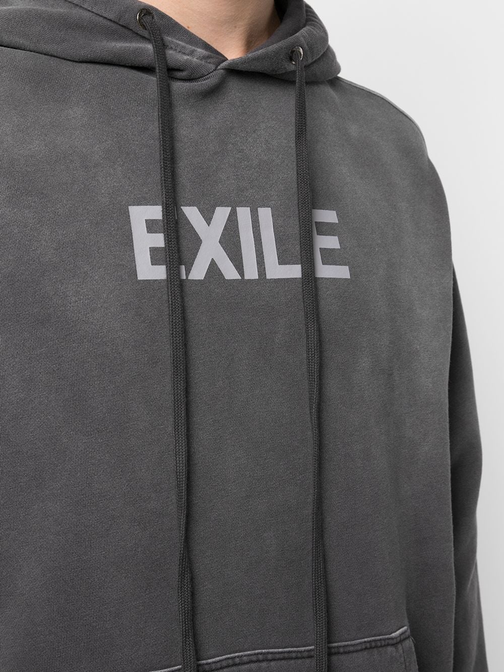 exile biggie cotton hoodie - 5