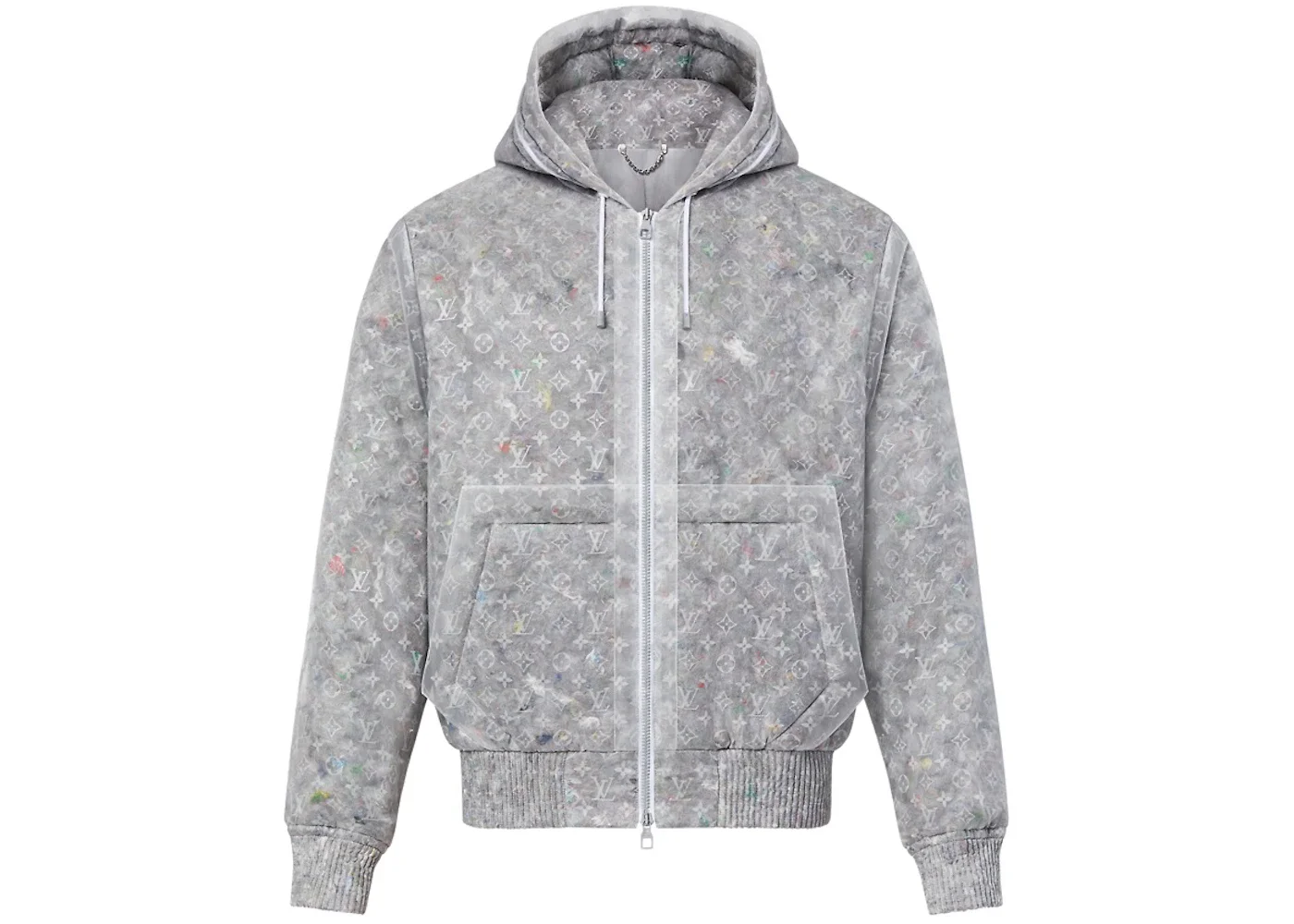 Louis Vuitton Monogram Organza Padded Blouson Translucent - 1