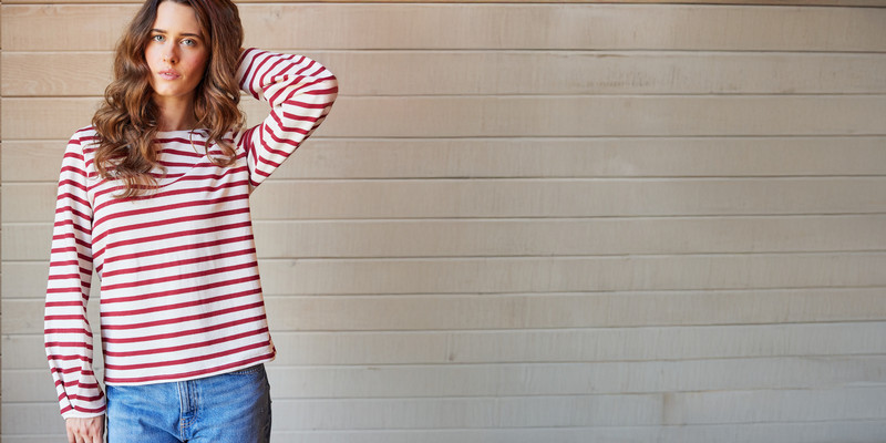 YVOIRE Striped Top 3