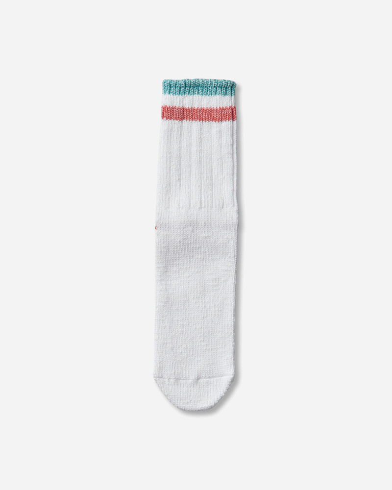 Kapital 60 Yarns Ivy Rainbowy Happy Heel-Hold Socks White / Pink outlook