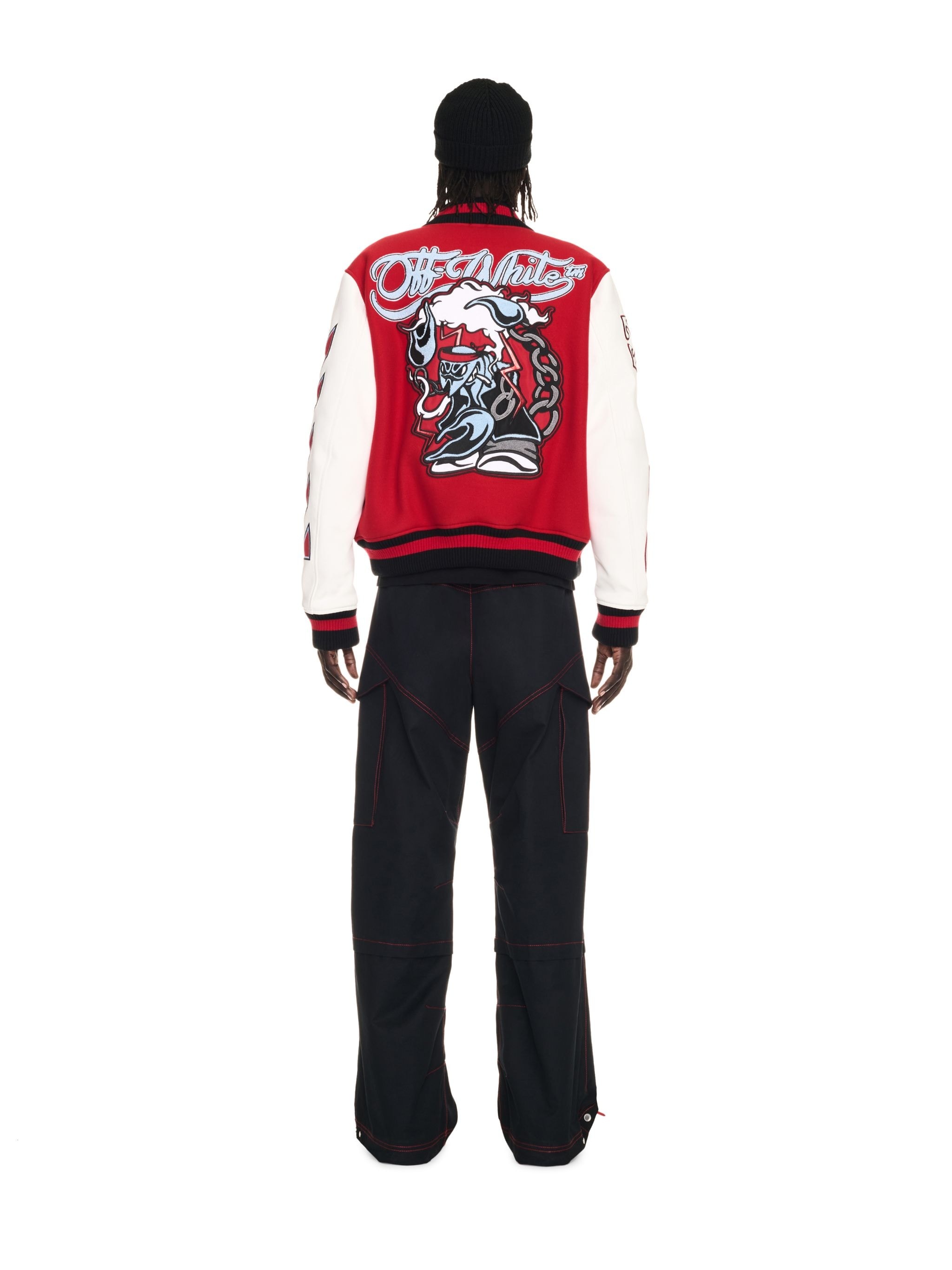 Scorpio Lea Wool Varsity Jkt - 4