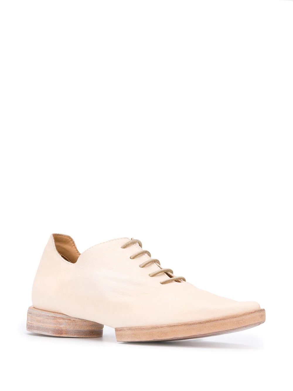 pointed toe oxford shoes - 2