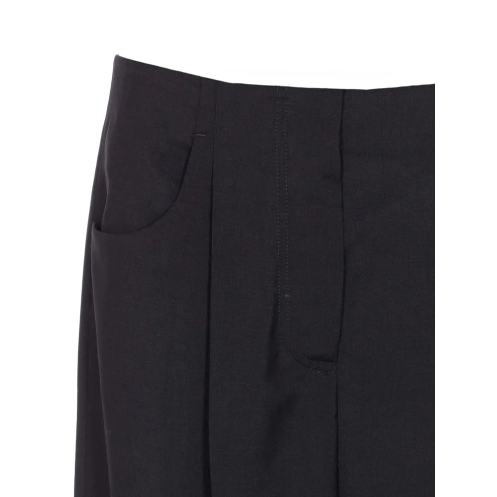 Fendi Black Trousers - Palazzo Pants Women - 4
