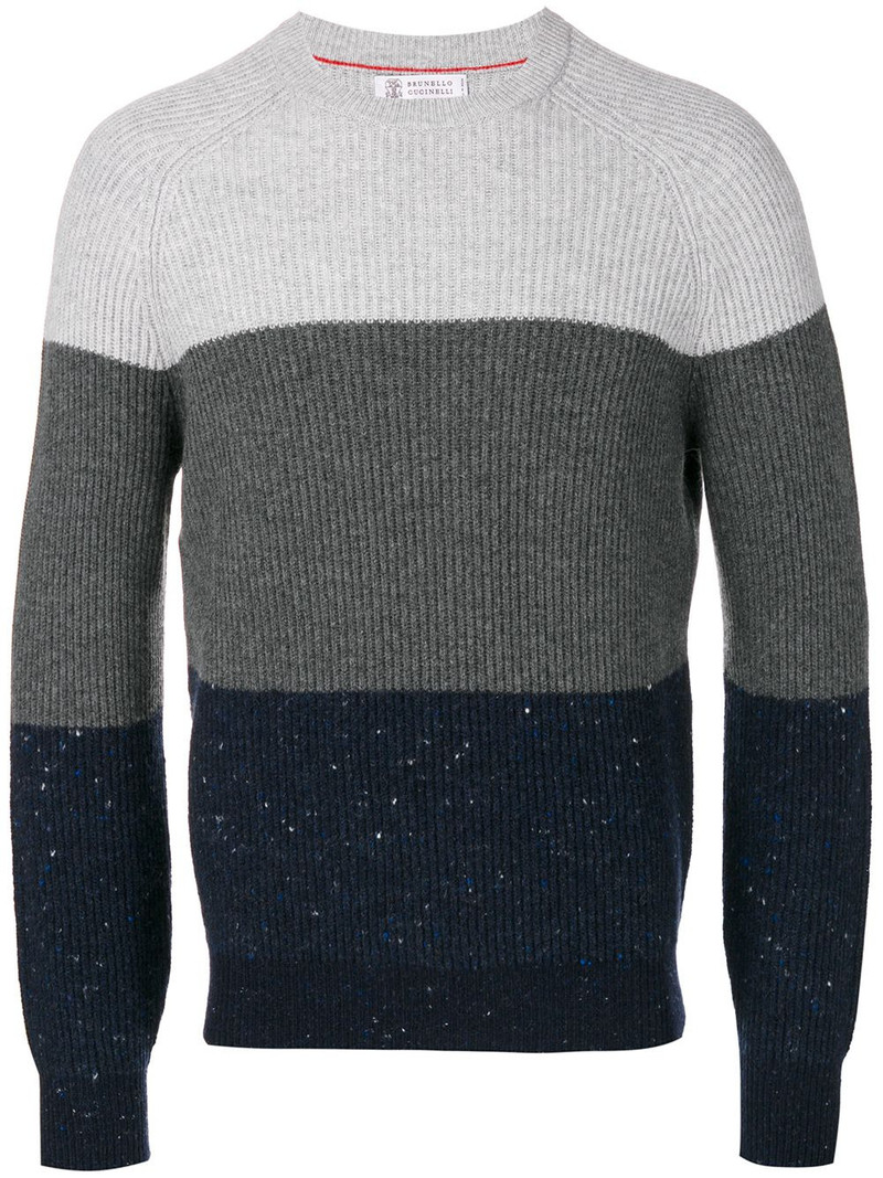 striped knitted sweater 1