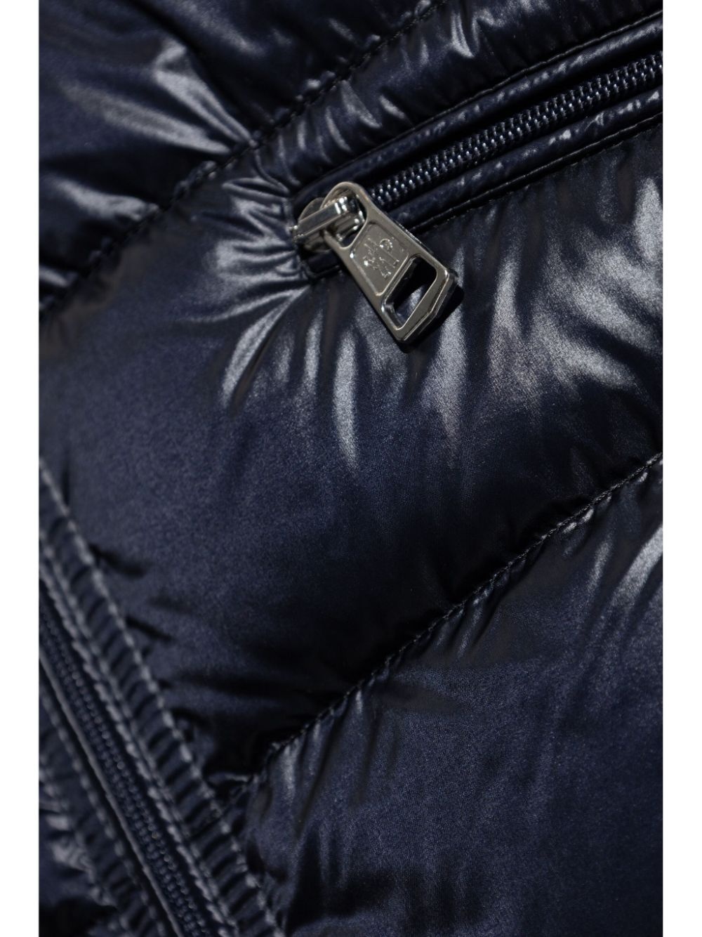 Gui logo-patch puffer gilet - 5