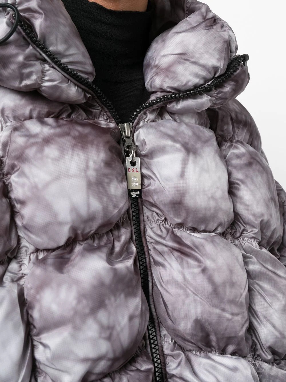 graphic-print padded jacket - 5