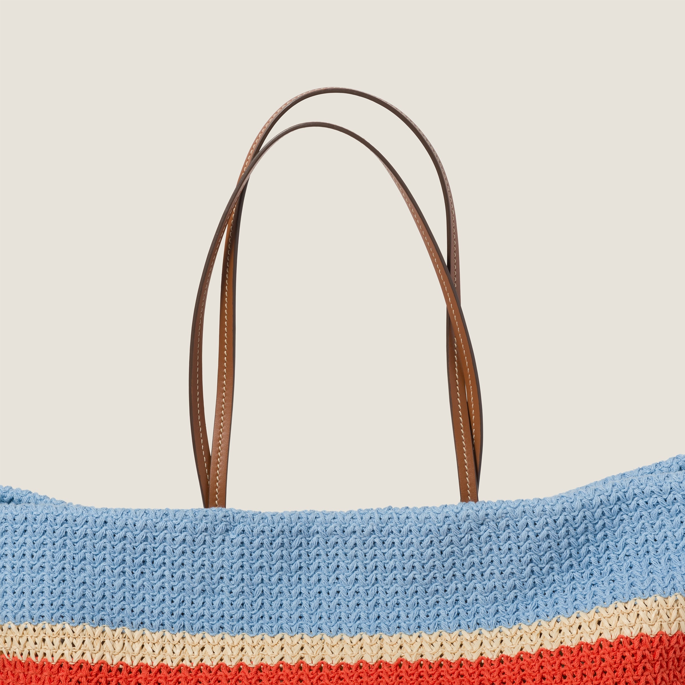 Miu Miu Woven fabric tote bag | miumiu | REVERSIBLE