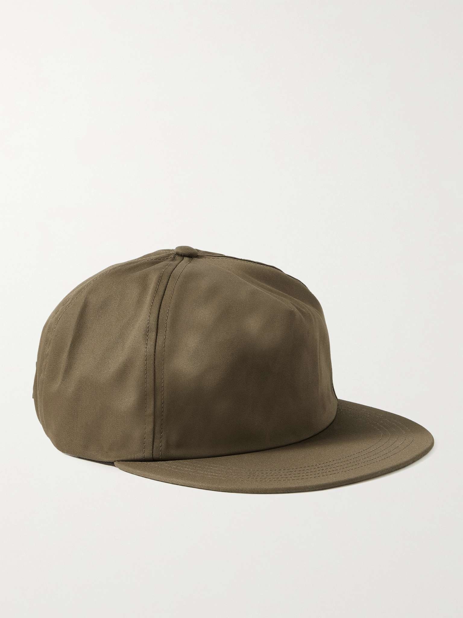 Cotton-Gabardine Baseball Cap - 1