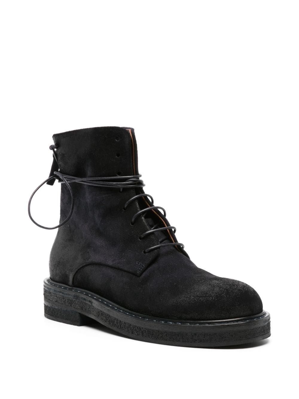 Parrucca MM2961 lace-up suede boots - 4