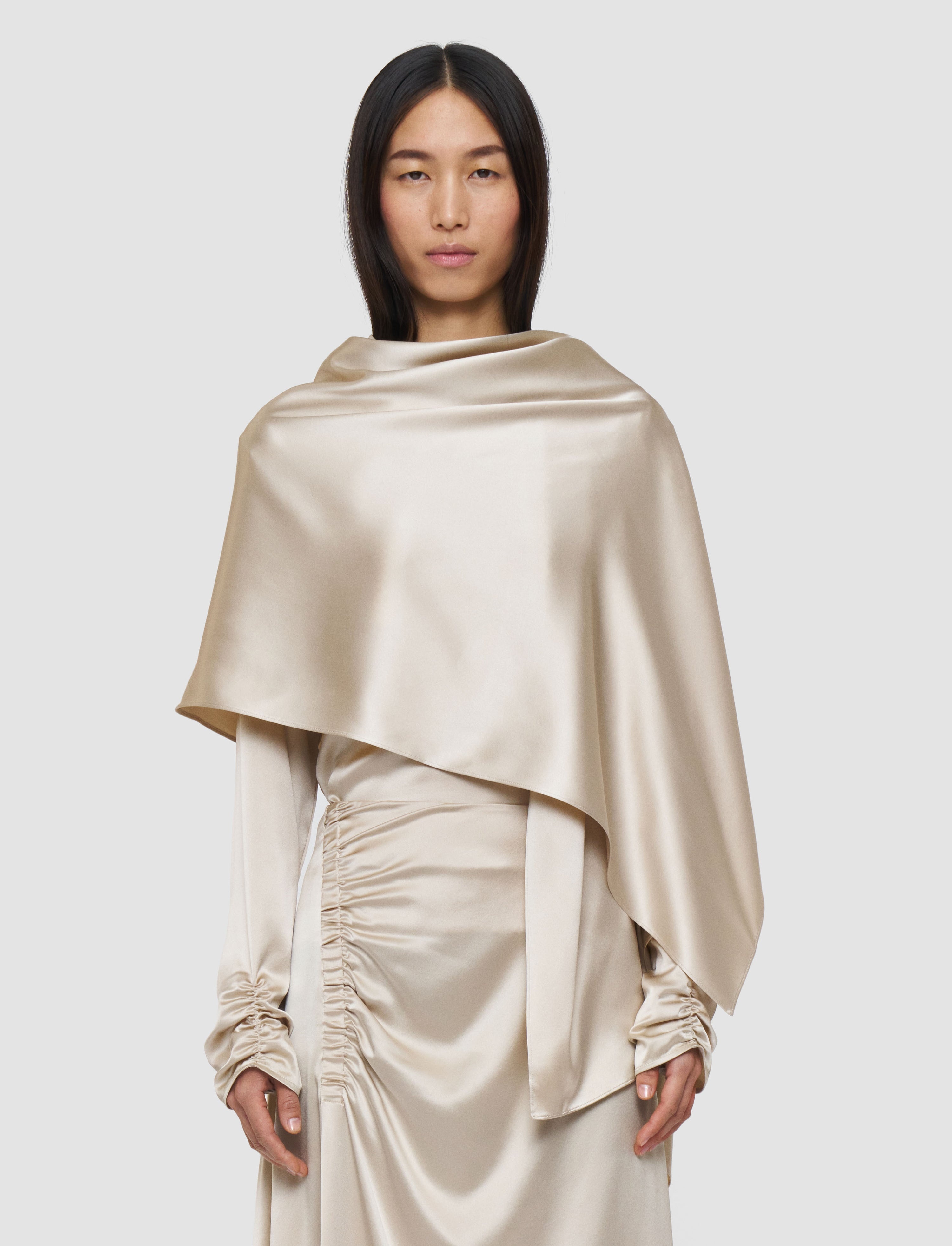 Silk Satin Scarf - 2