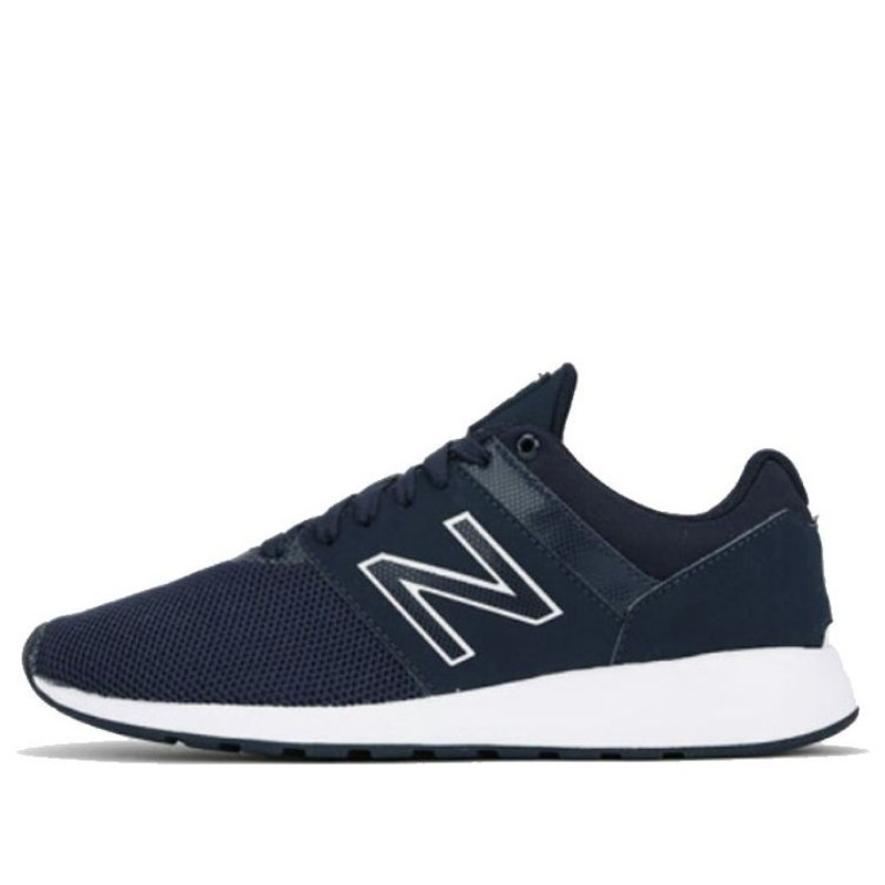 (WMNS) New Balance 24 Series Navy Blue B Wide WRL24TF - 1