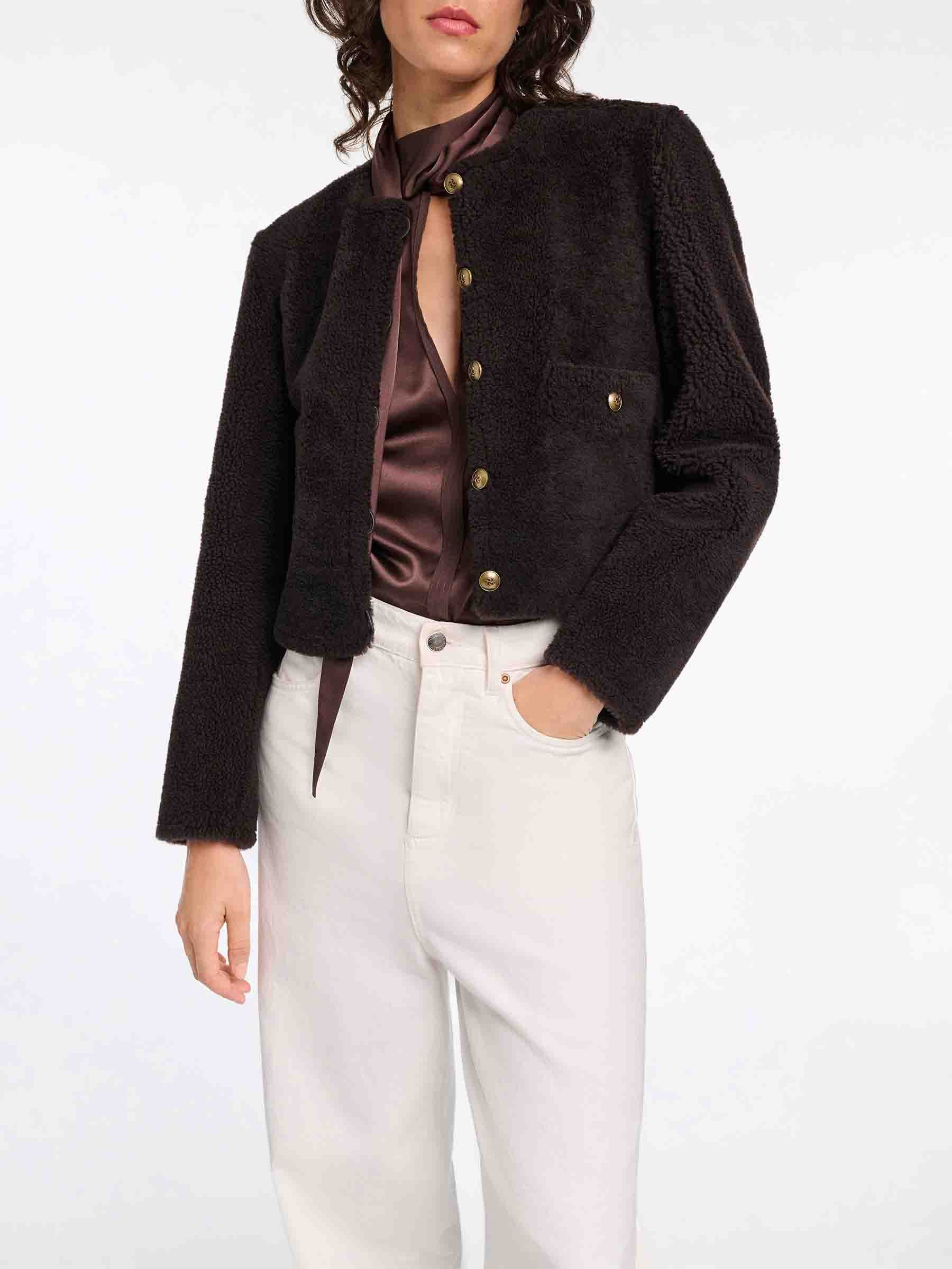 REVERSIBLE LEATHER JACKET - 4