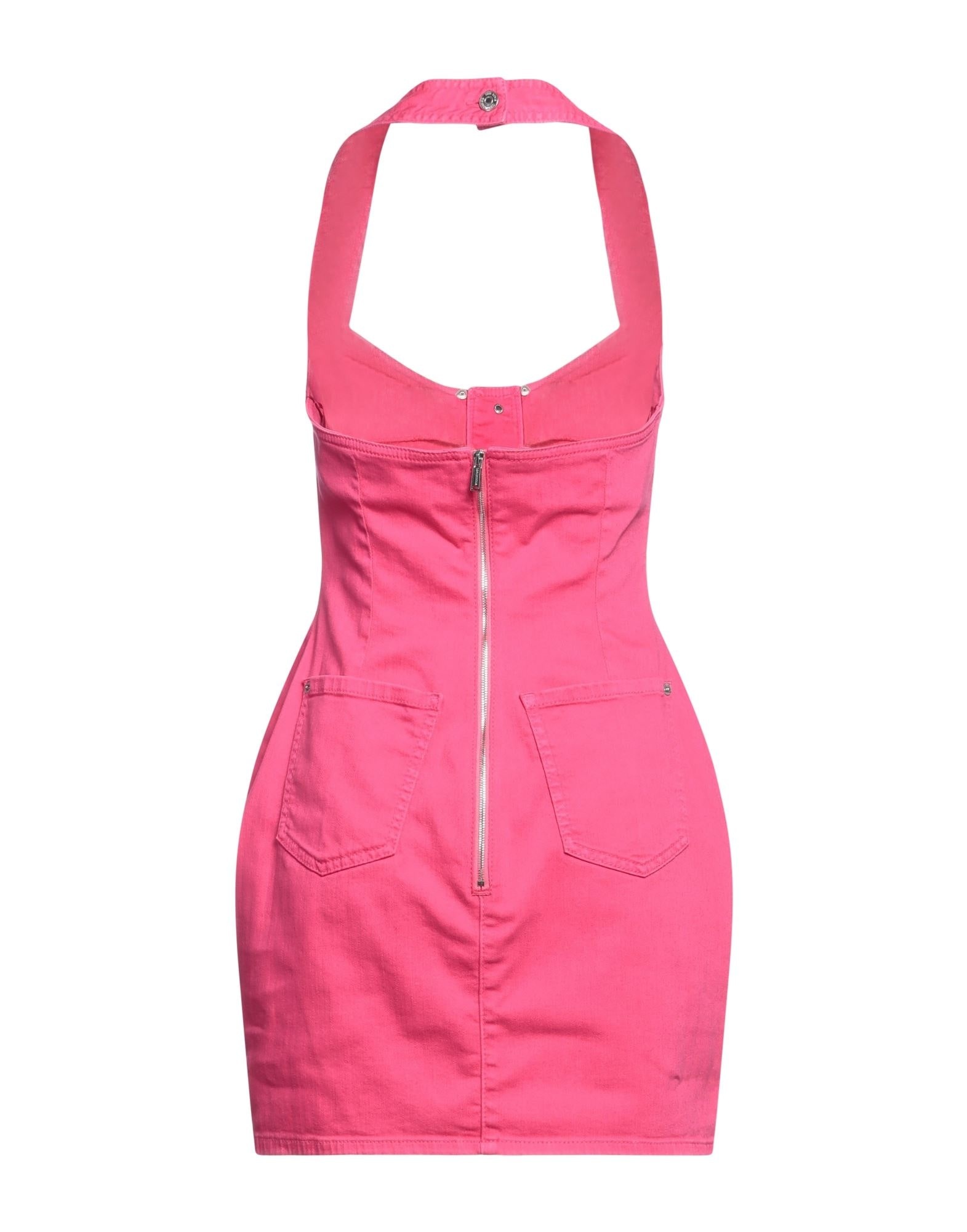 Magenta Women's Denim Dress - 2