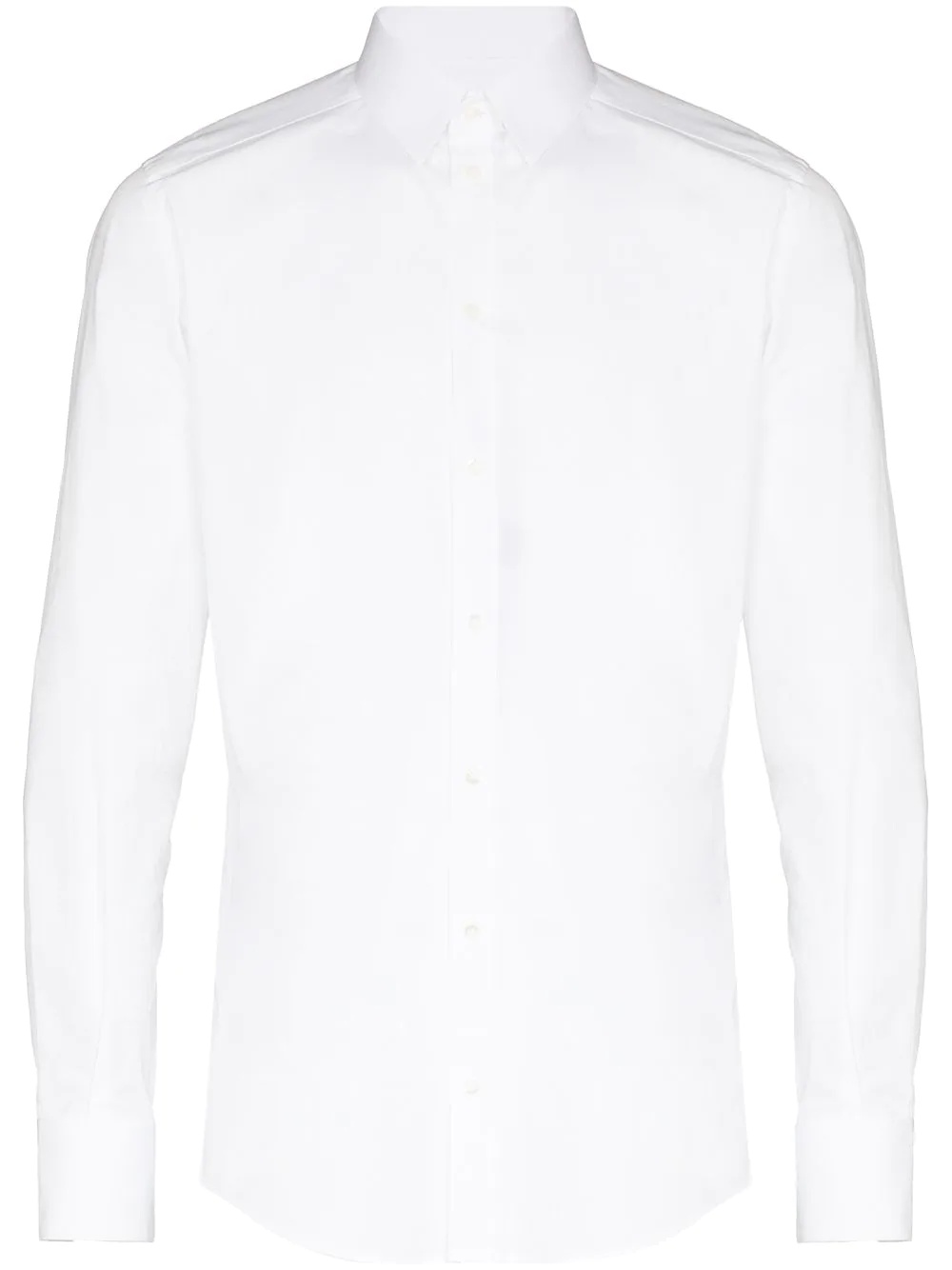 long-sleeve cotton shirt - 1