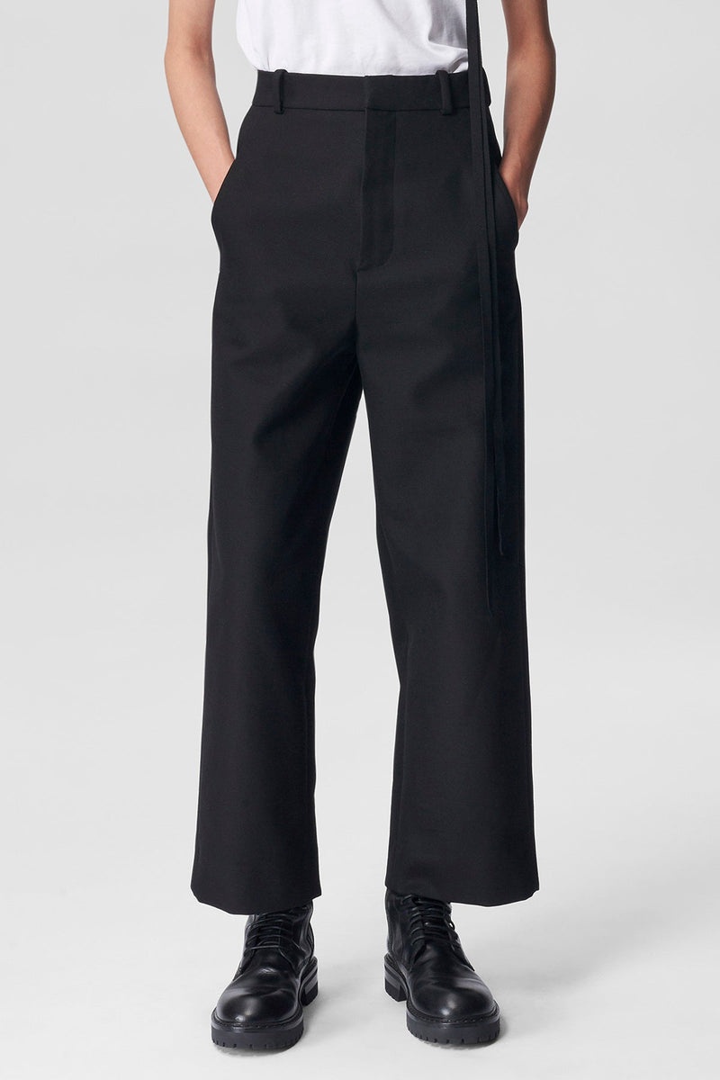 Kylie Cropped High Waist Trousers - 1