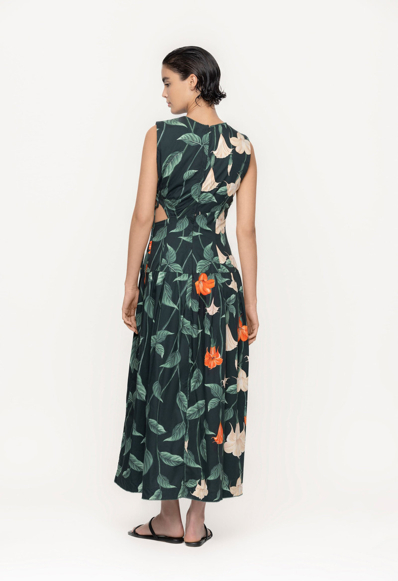 Otoño Sabanero Nocturno Midi Dress 4