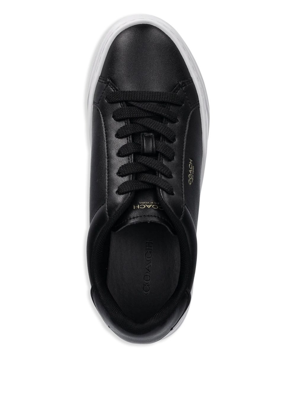 leather sneakers - 4