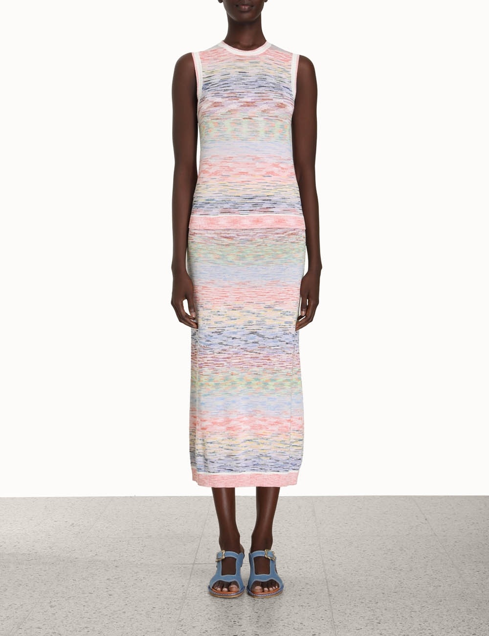 RAIE MARL MIDI SKIRT - 2