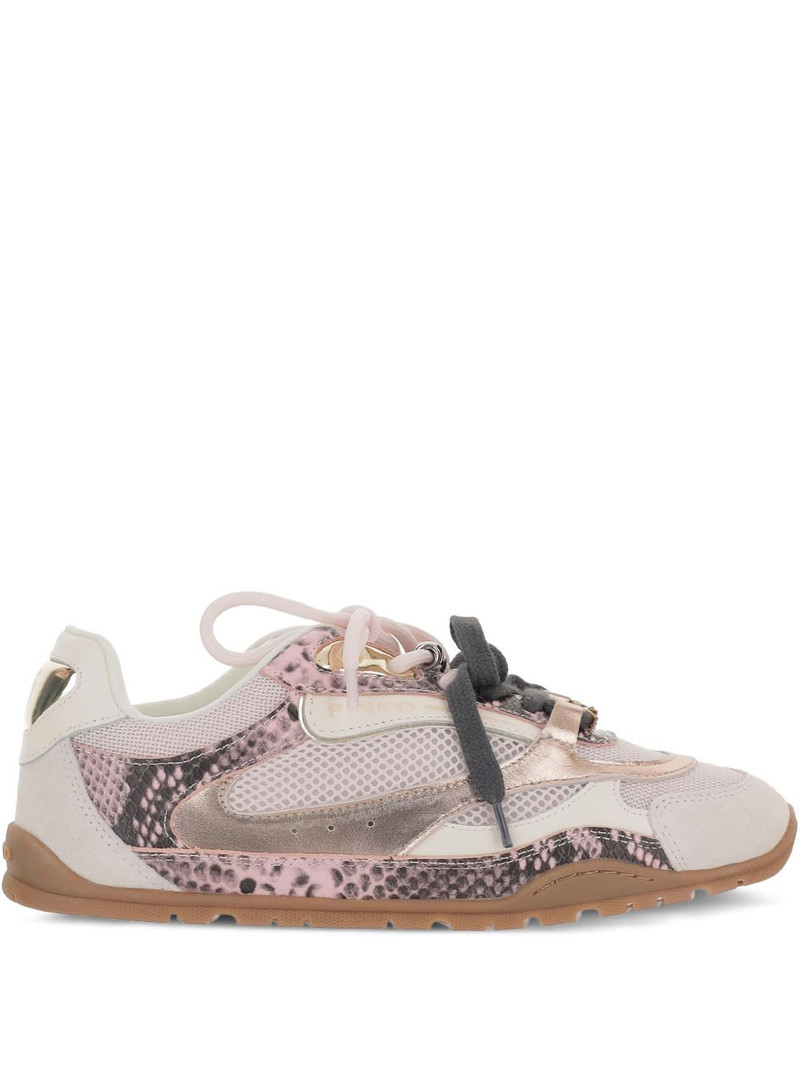 panelled sneakers 1