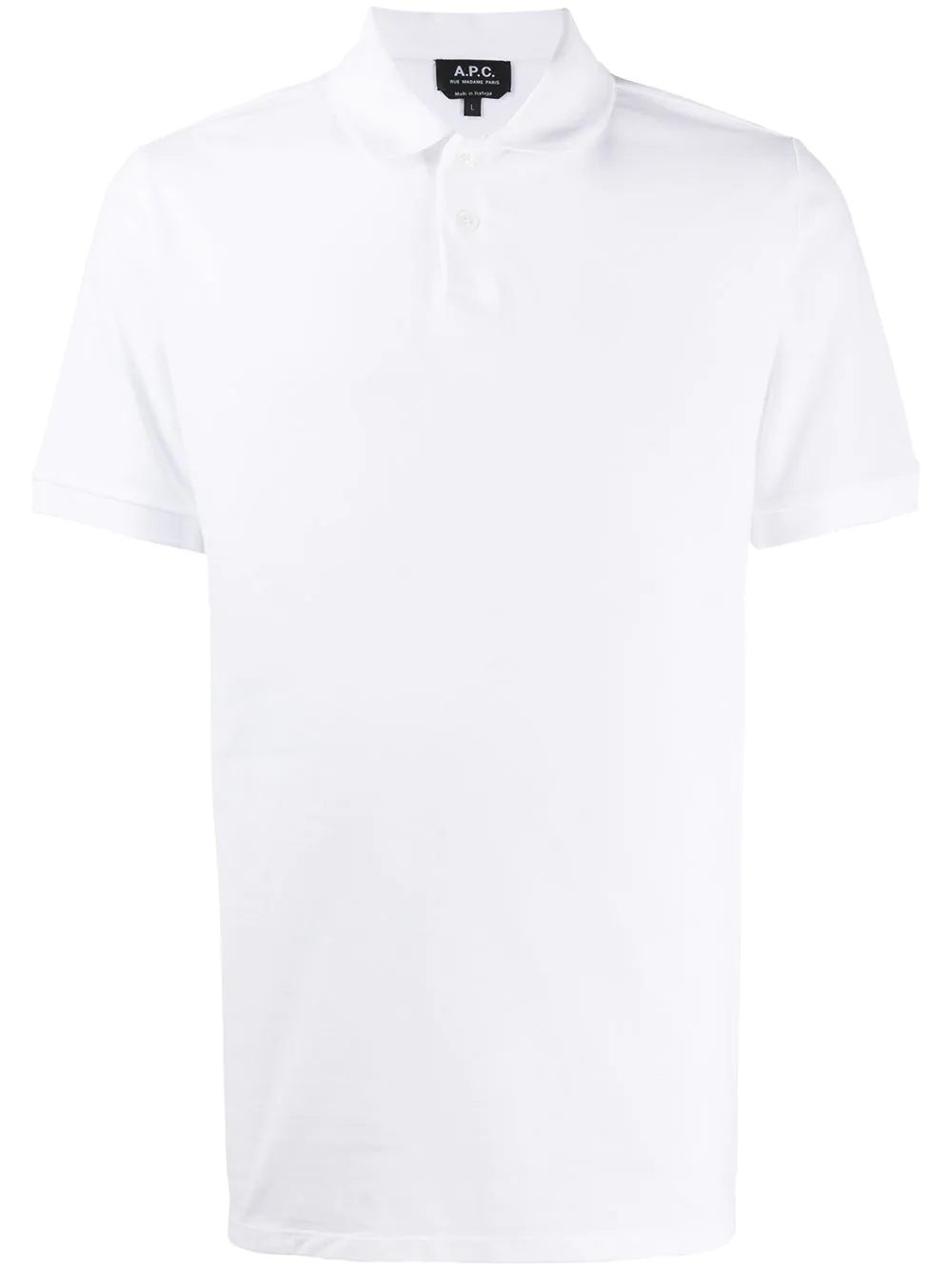 solid-color polo shirt - 1