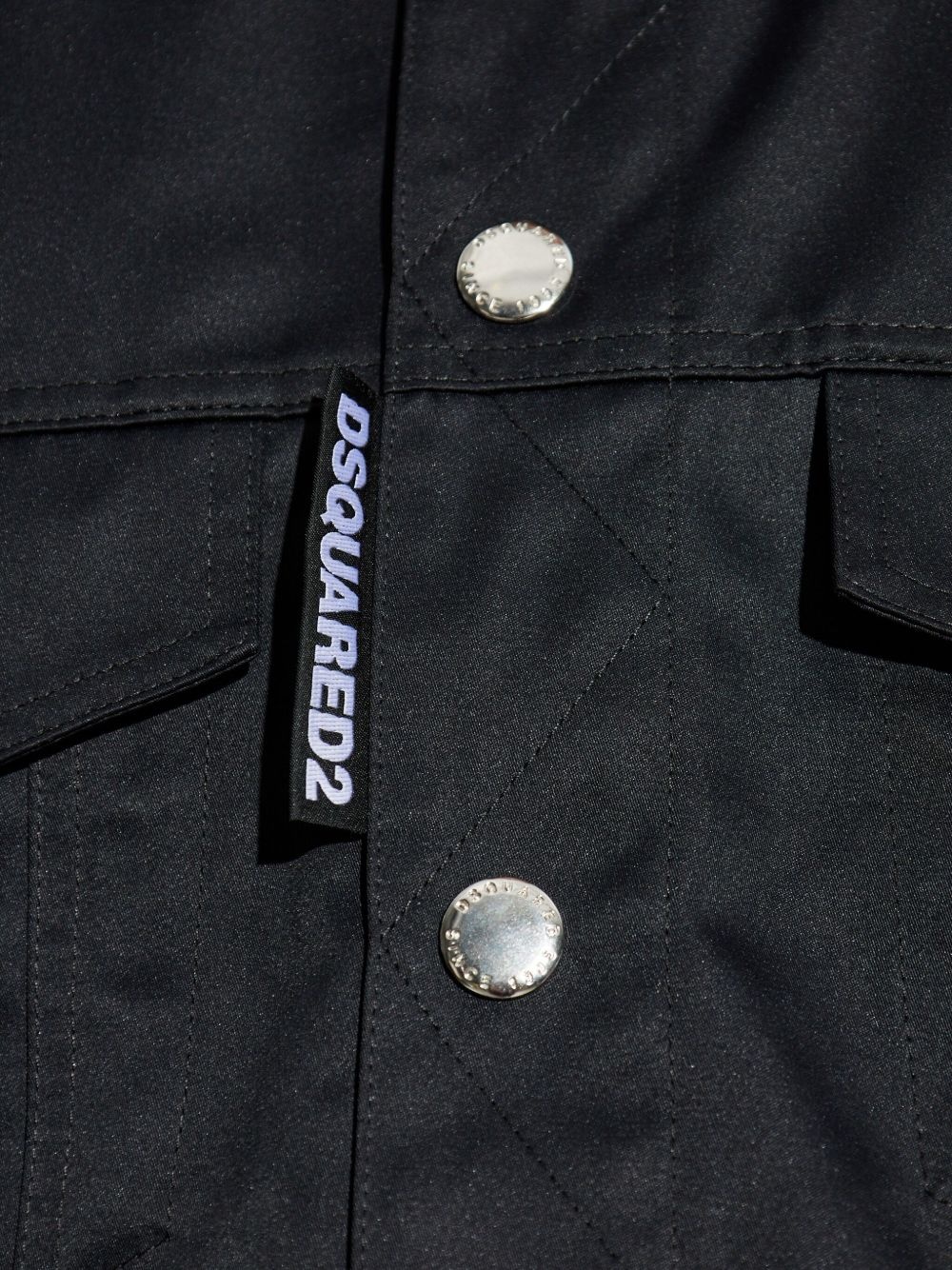 logo-tag jacket - 5