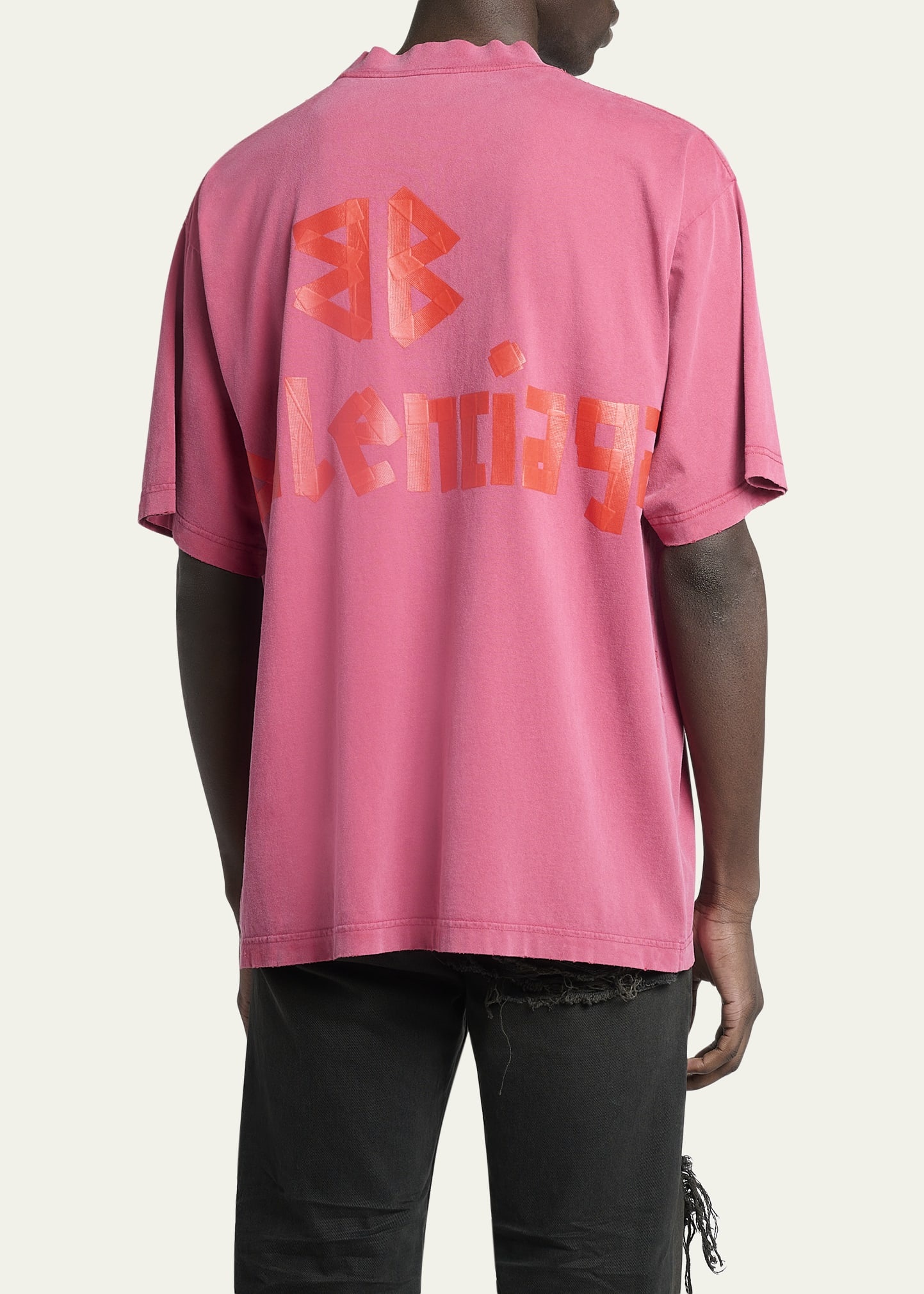 Men's Medium-Fit Tape T-Shirt - 3