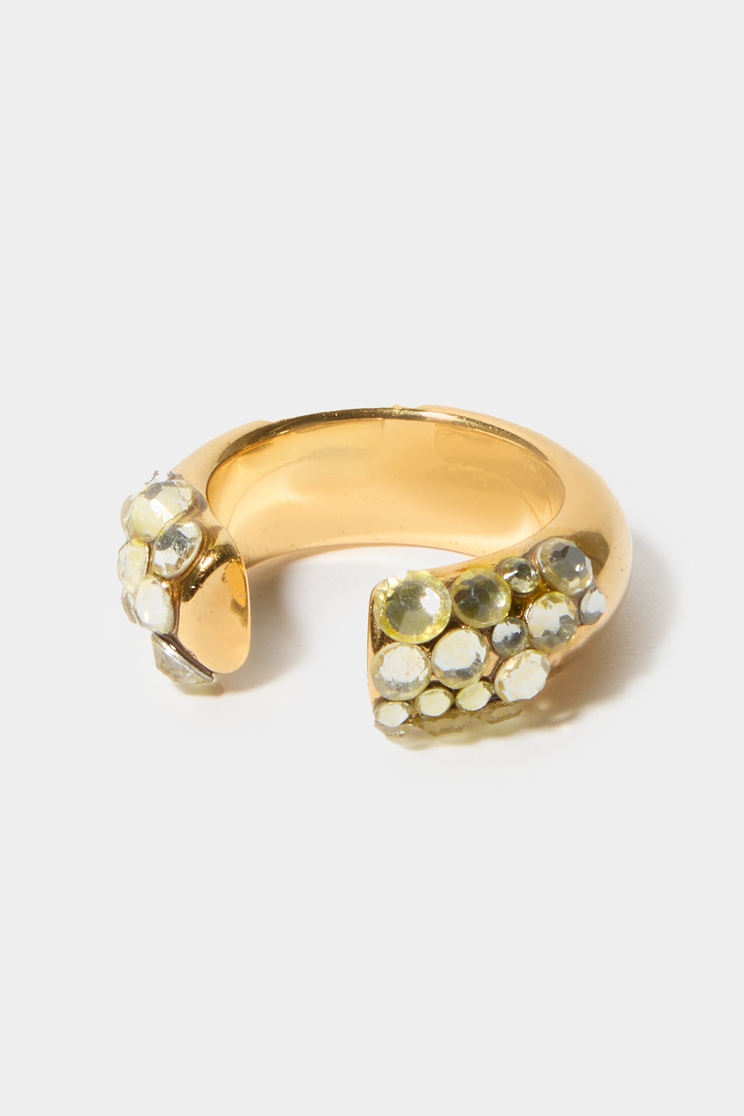 GLITTERIZED RING / gold - 2