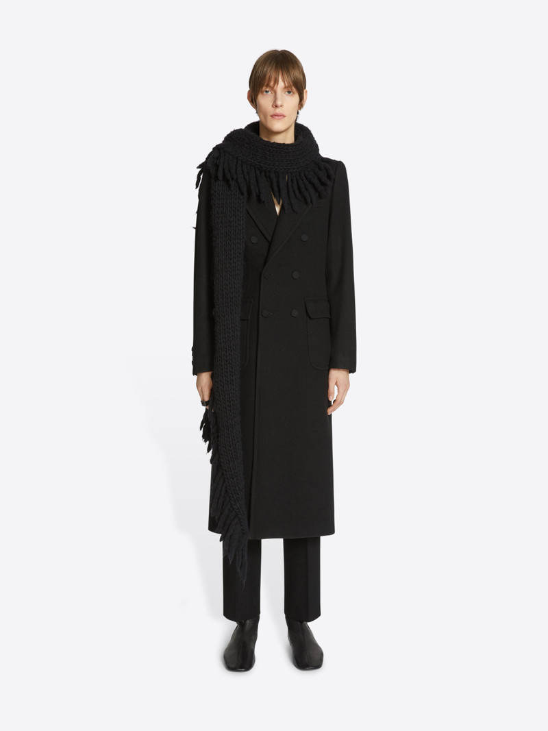 Dries Van Noten TIGHT FIT WOOL COAT outlook
