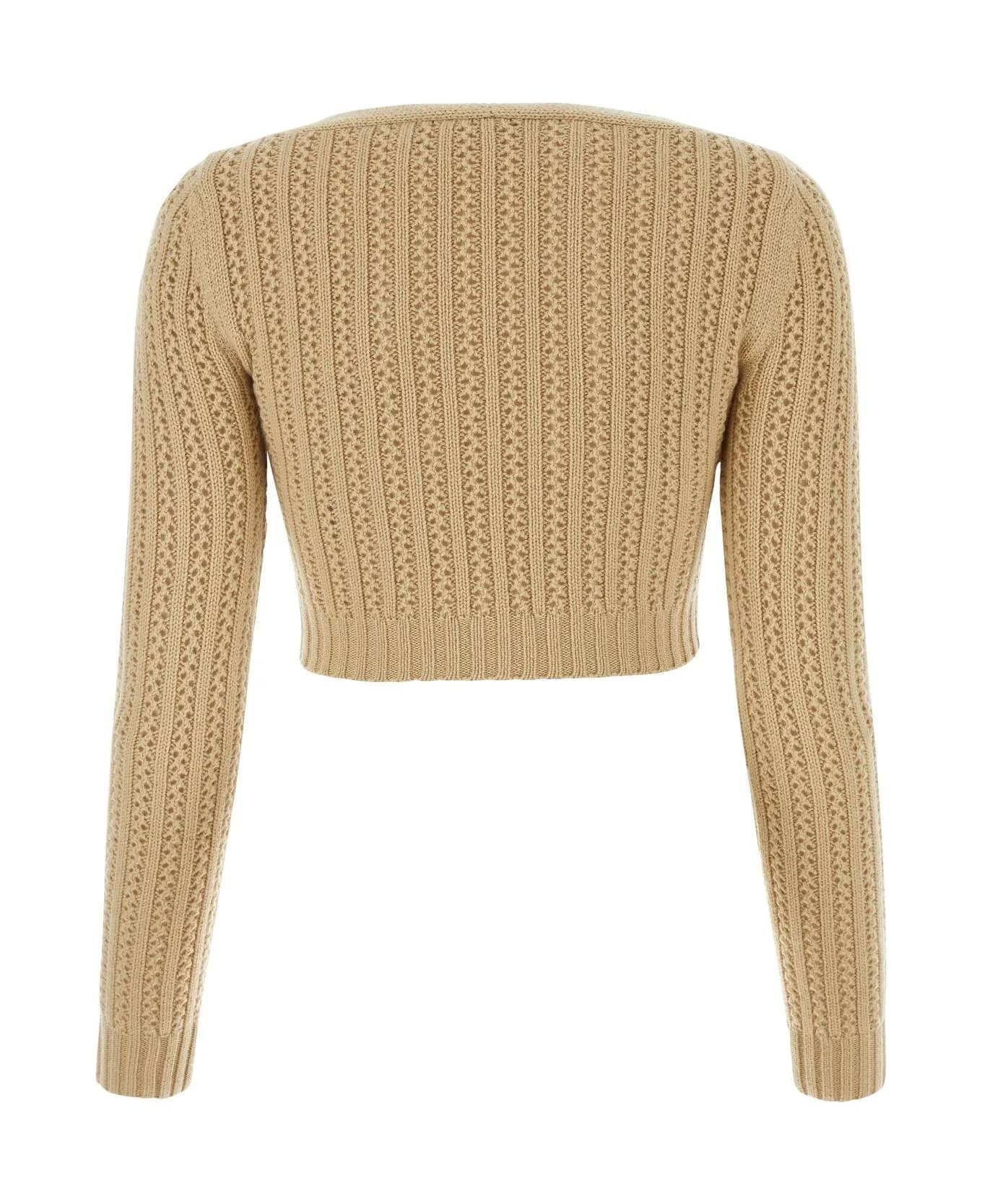 Beige Wool Blend Ifrem Sweater - 2