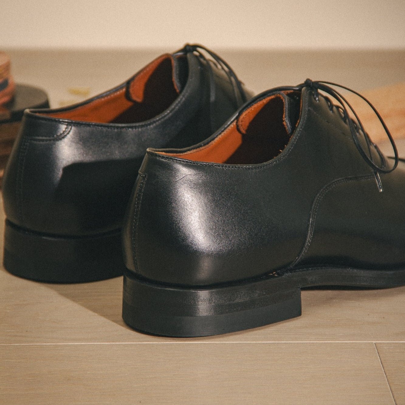 Bastion Oxford - Black Vocalou Calf - 6