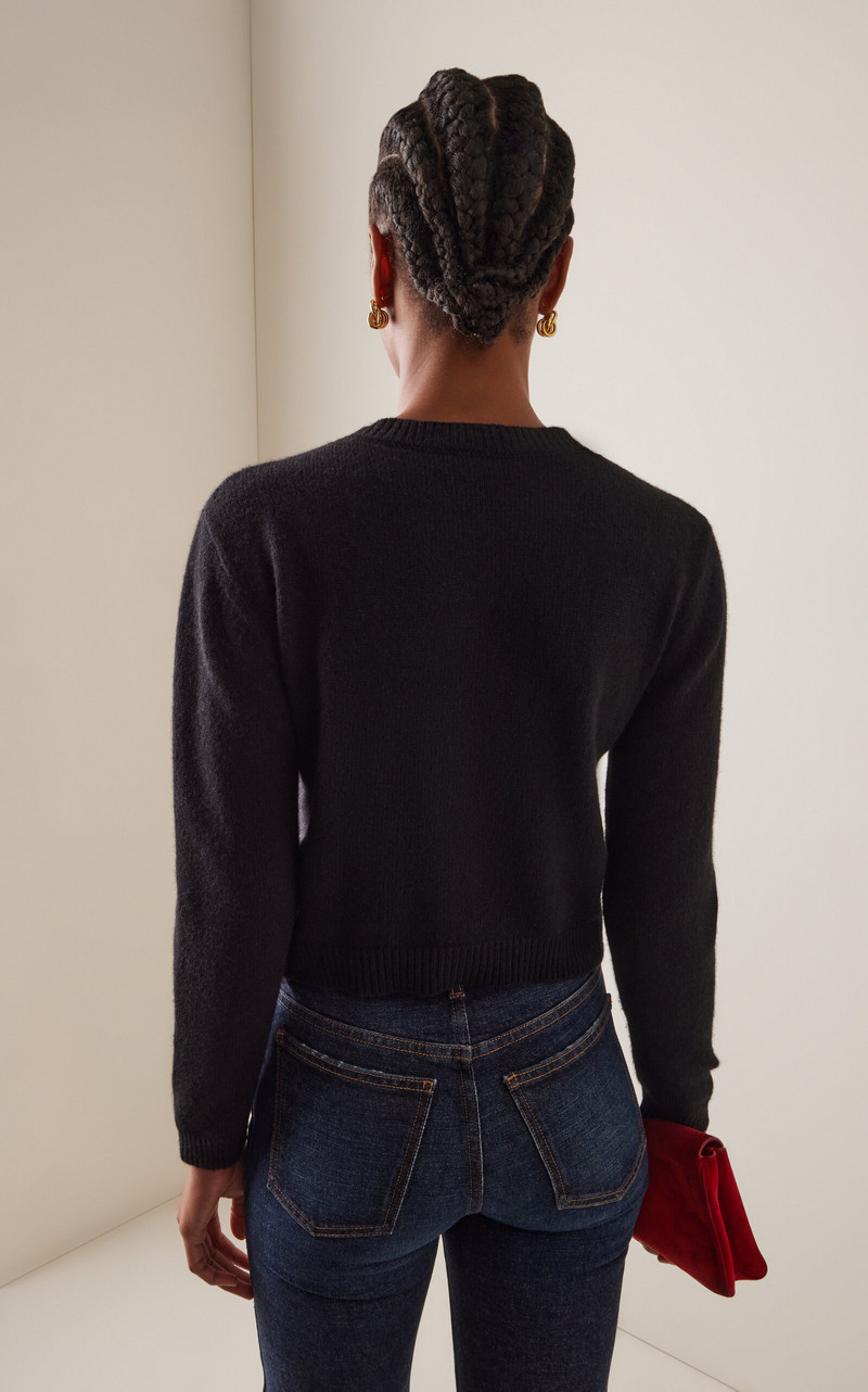 Romy Sequined Cashmere Sweater 4