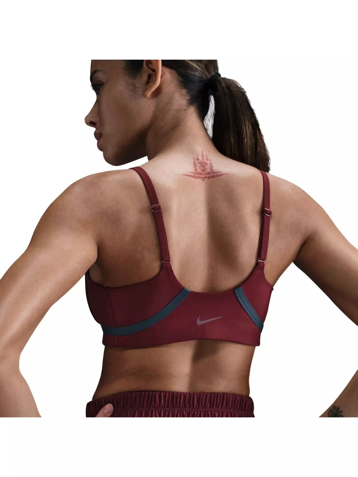 Women's One Light-Support Lightly Lined Sports Bra-Red - 2