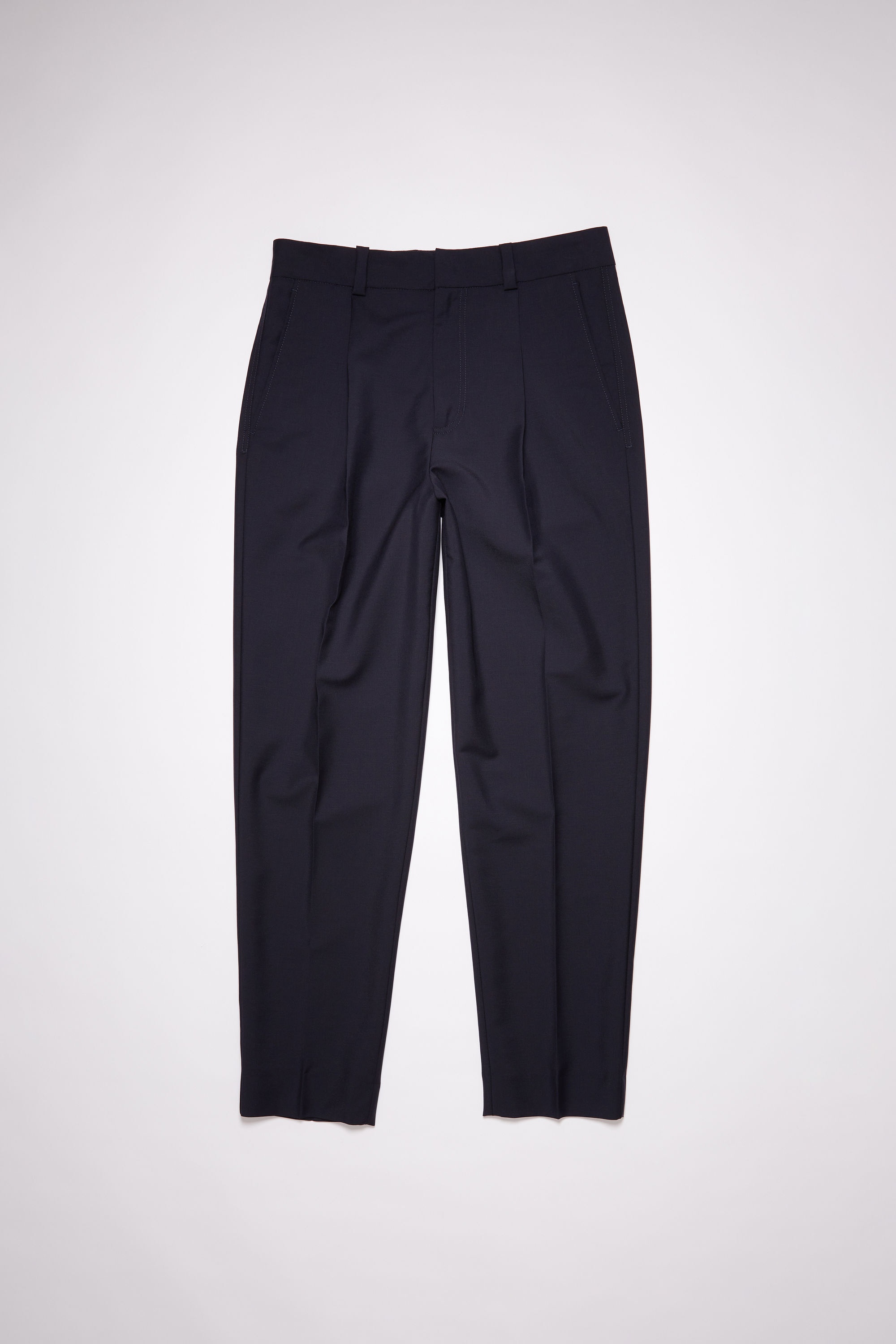 Tailored trousers - Navy - 4