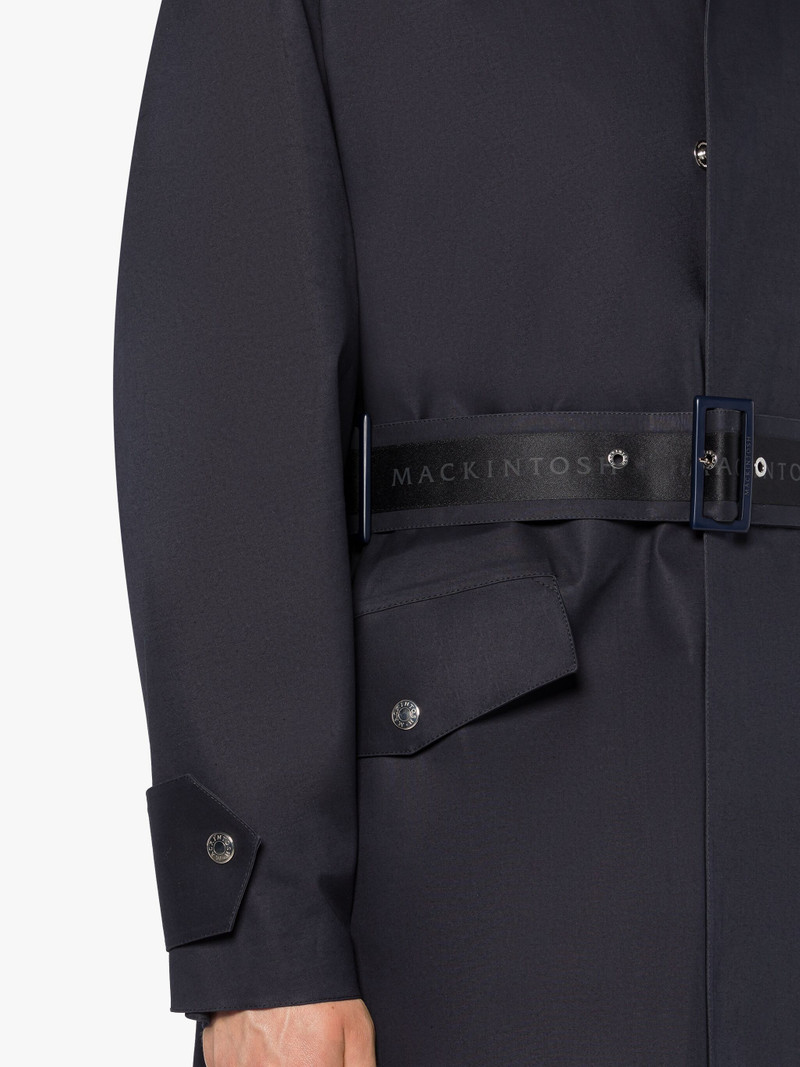 OBAN NAVY BONDED COTTON PARKA 5