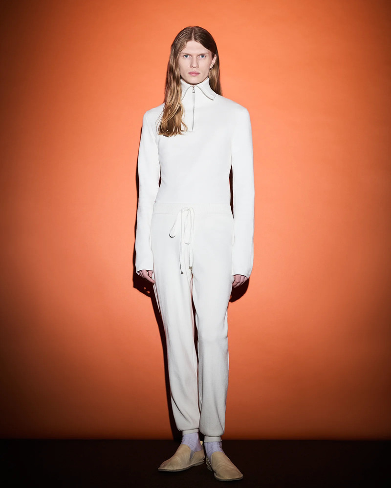 entire studios LOUNGE PANT IVORY outlook
