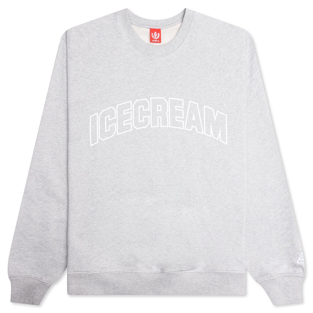 COLLEGE SWEATSHIRT - HEATHER GRAY - 1