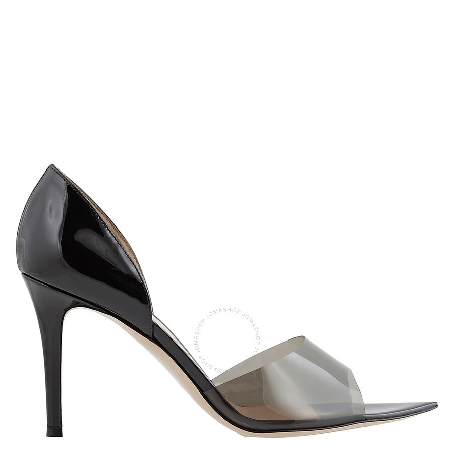 Gianvito Rossi Ladies Bree 85 PVC Strap Sandals - 1