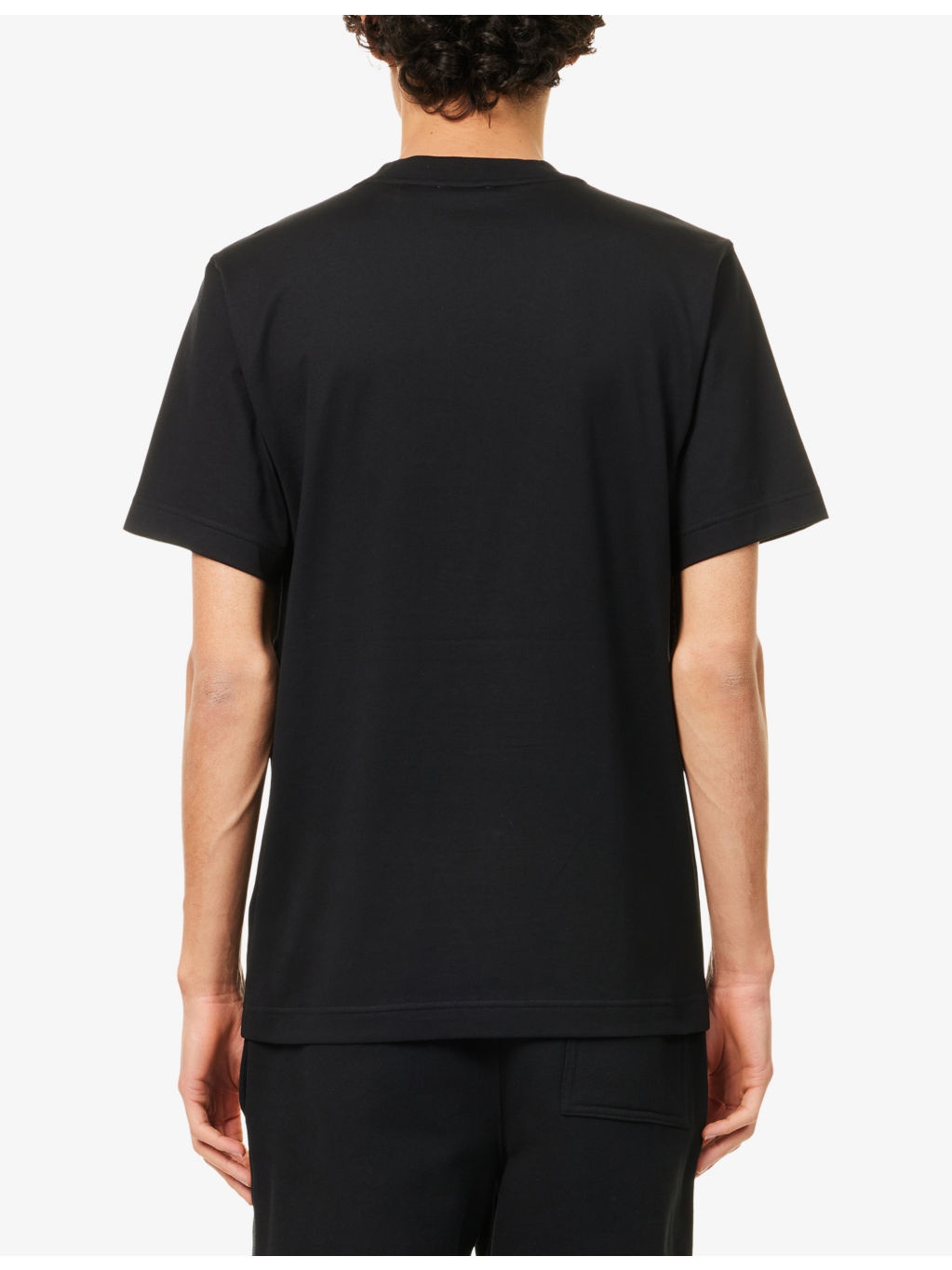 Brand-Print Crewneck Cotton-Jersey T-Shirt - 4