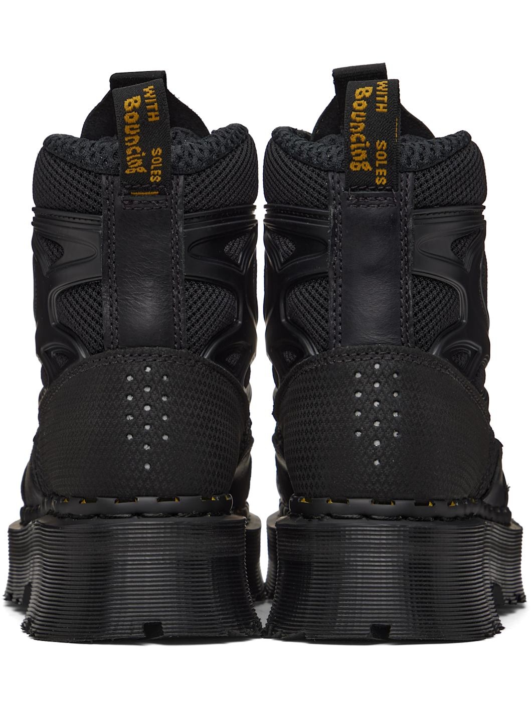 Black Exoshield XX01 Steel Toe Leather Boots - 2