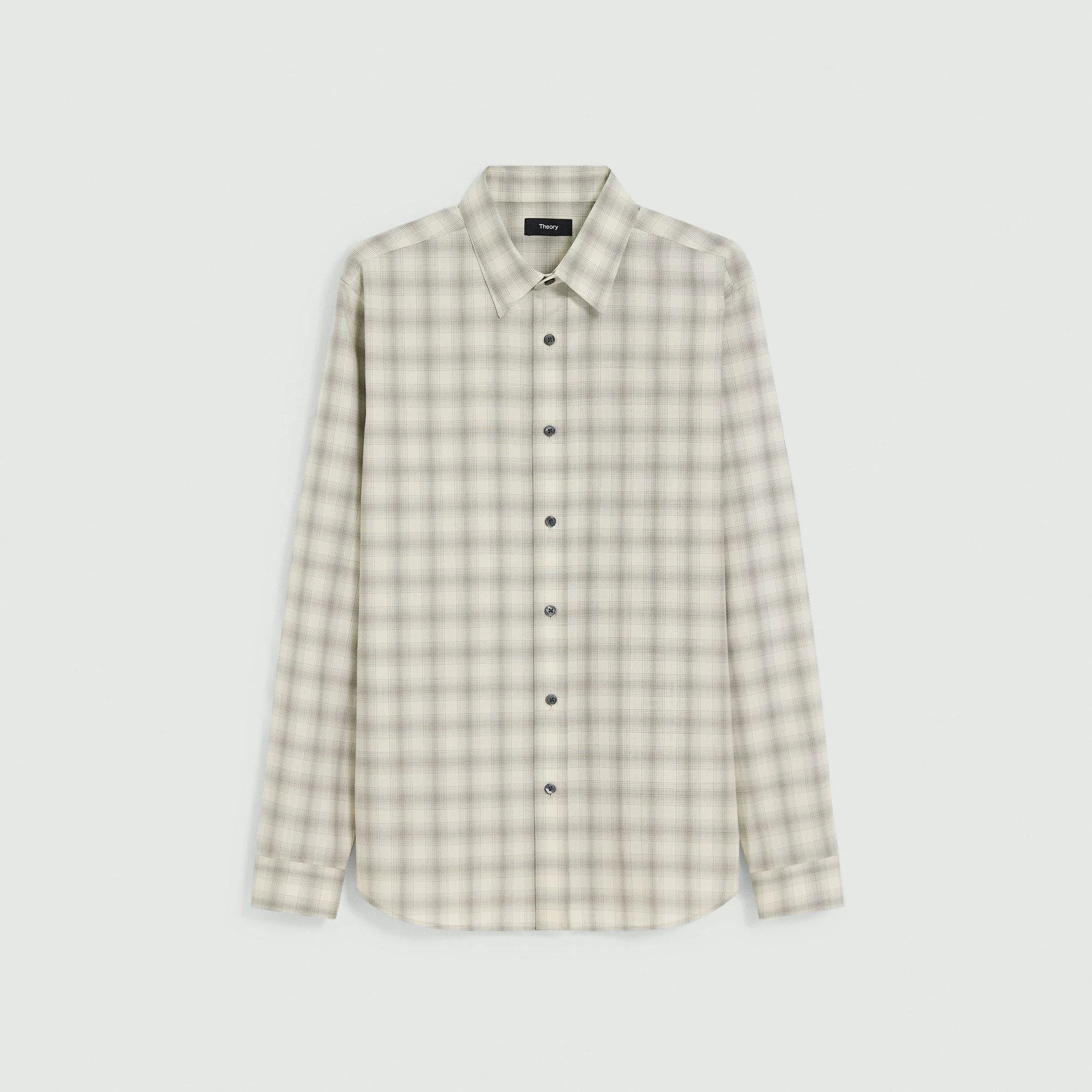 Irving 셔츠에서 Checked Wool - 1