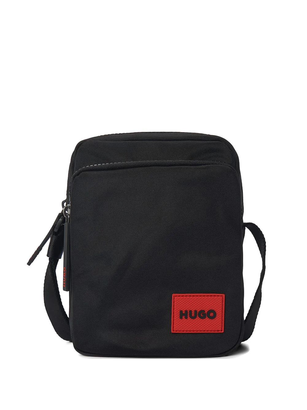 zip pocket messenger bag - 1
