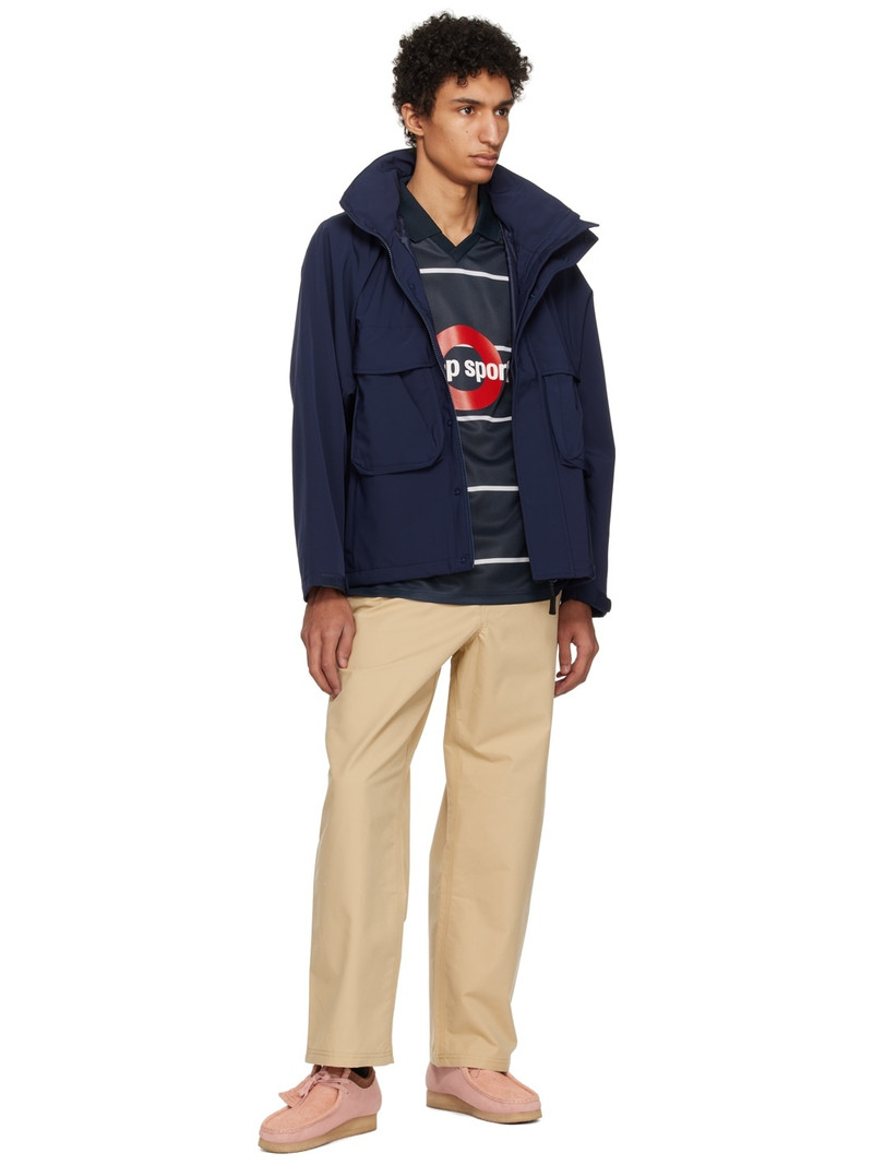 Pop Trading Company Navy 'Sportif'  Polo outlook