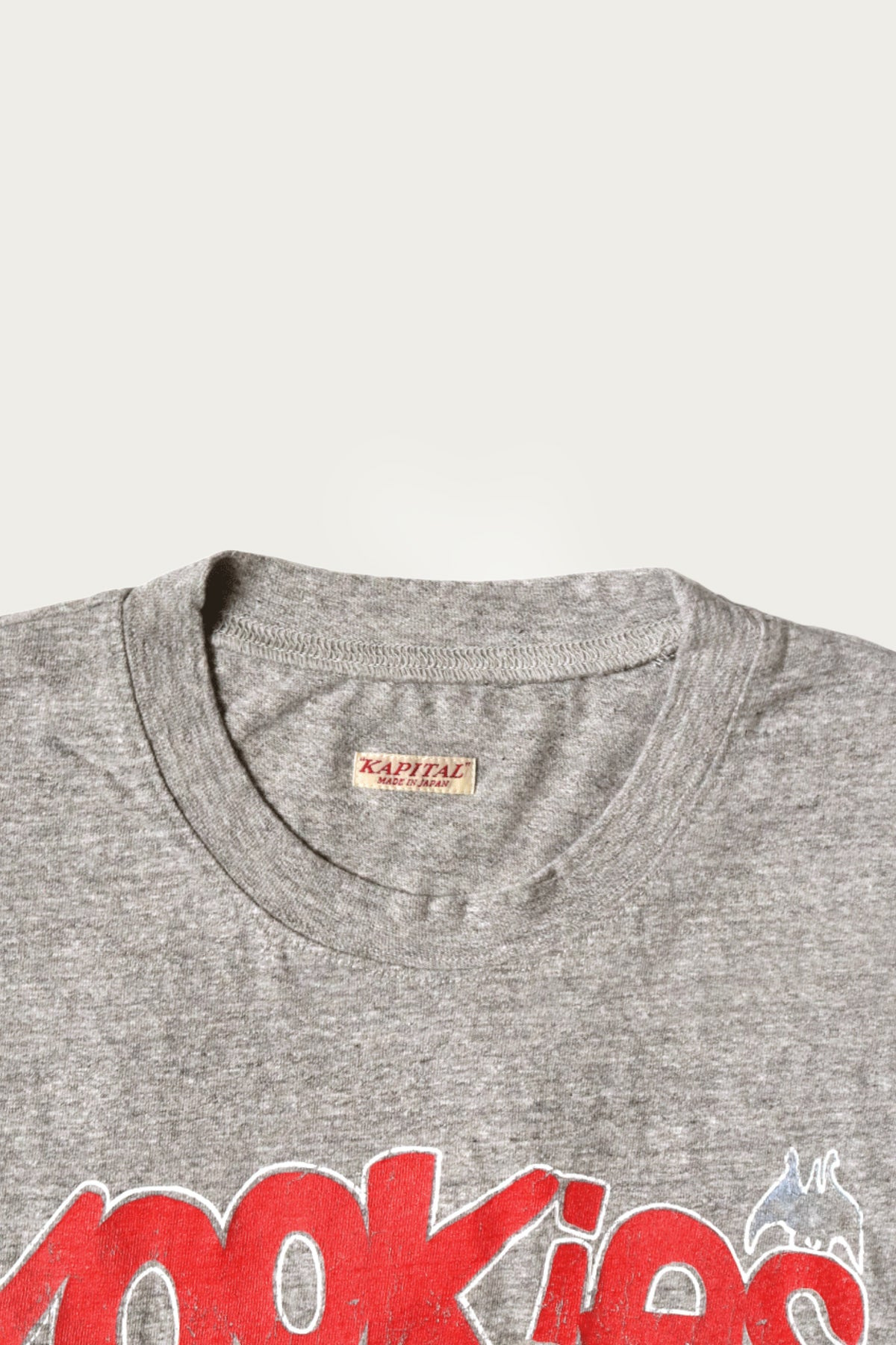 TOP Jersey Crew T (BUSTER PECKISH BOWY) - Grey - 3