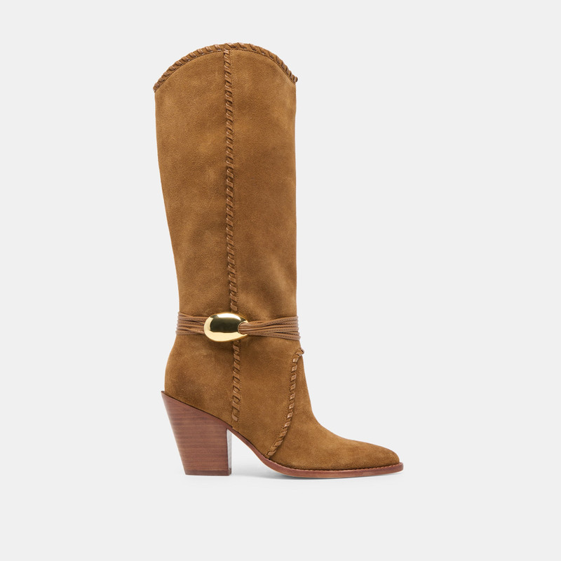 JODY BOOTS LT BROWN SUEDE 1