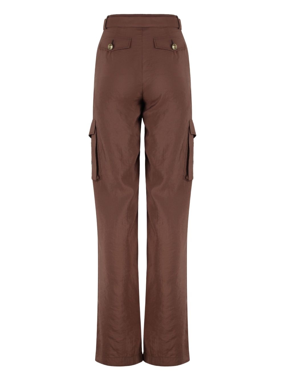 belted cargo trousers - 2