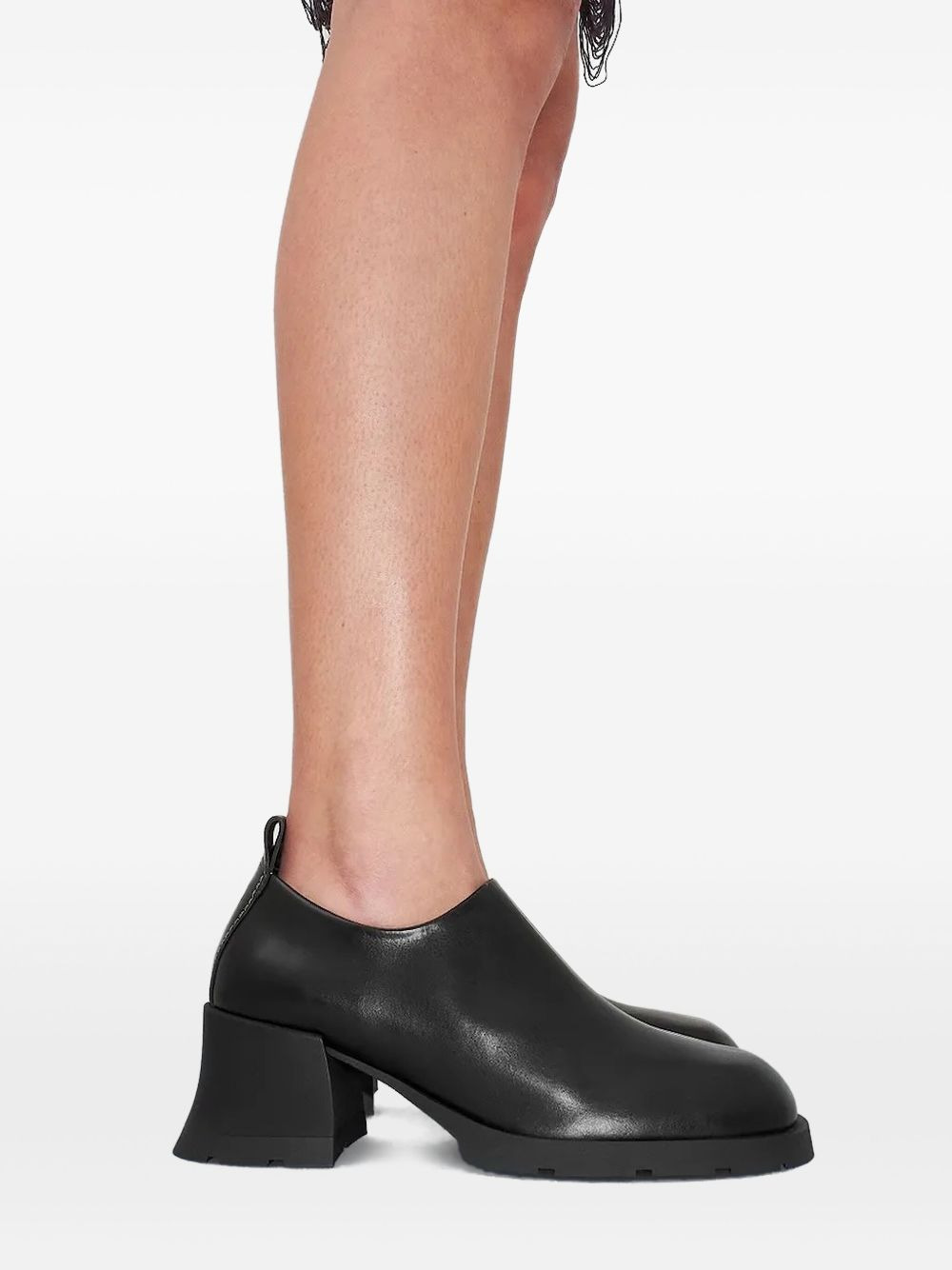 65mm Henar zip-detail block-heel pumps - 3