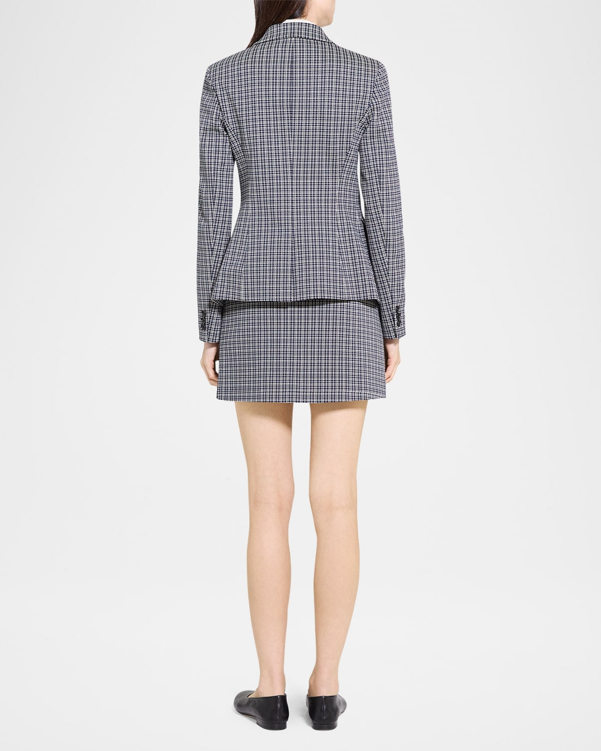 Carissa Plaid Slim-Fit Blazer - 3