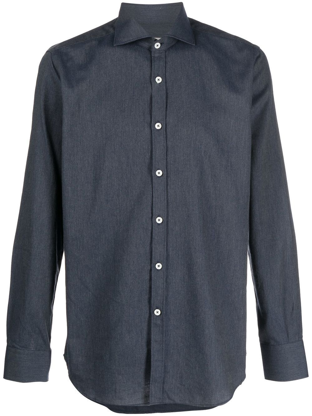 long-sleeve button-up shirt - 1