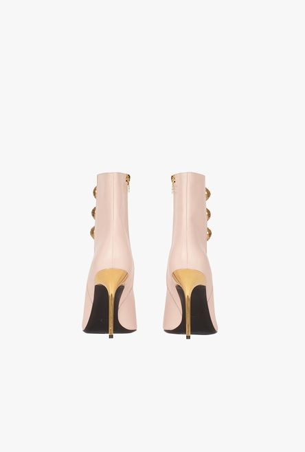 Nude leather Roni ankle boots - 3