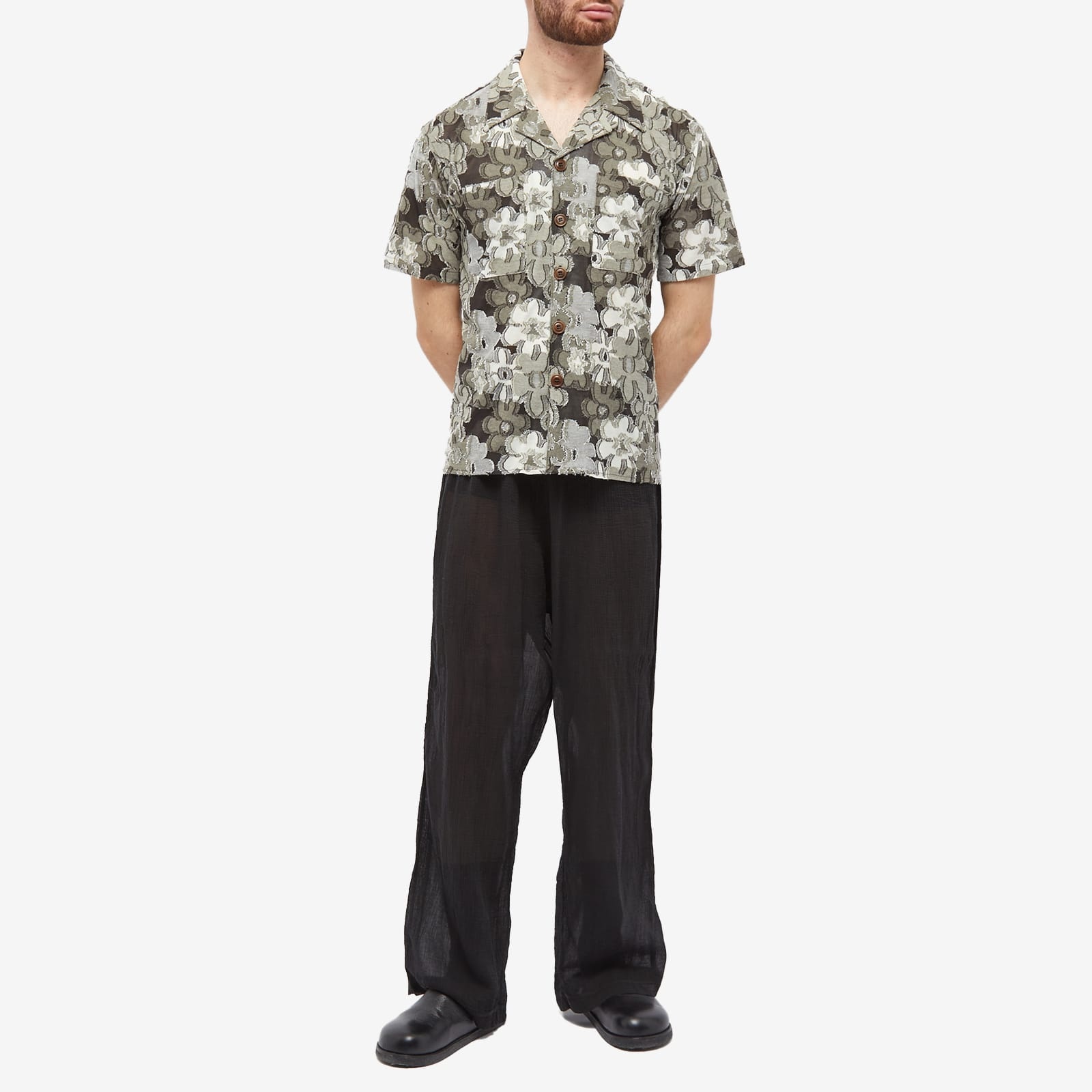 Andersson Bell Flower Knit Vacation Shirt - 4